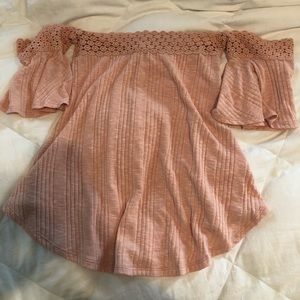 Off shoulder top